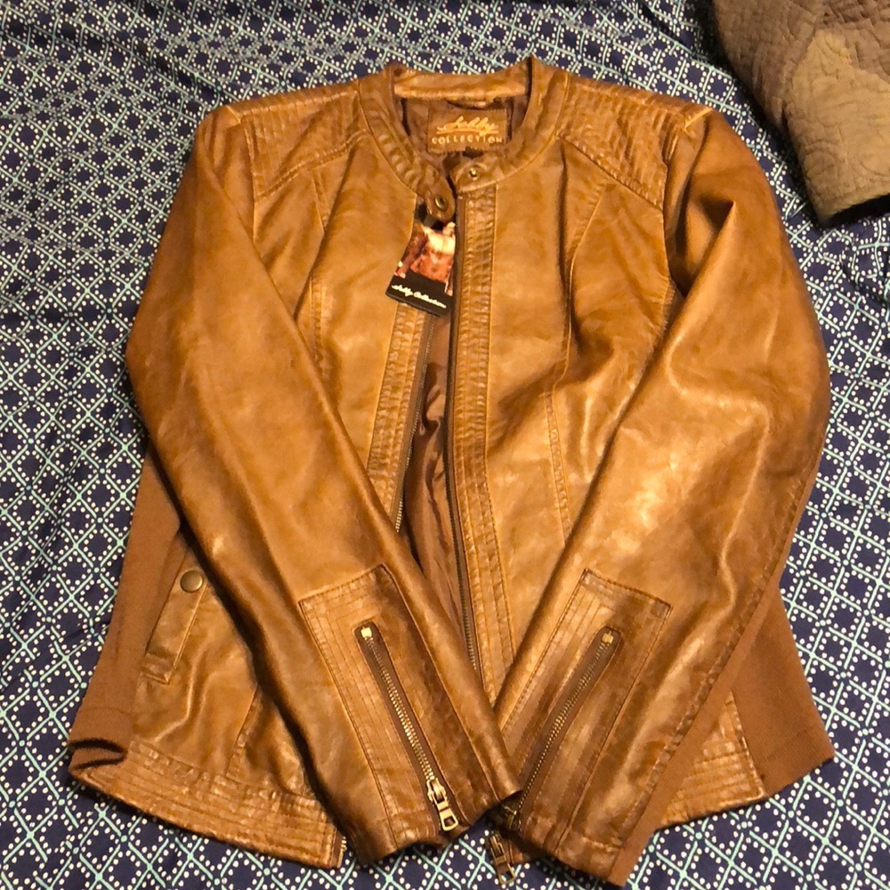 Sebby non leather jacket large